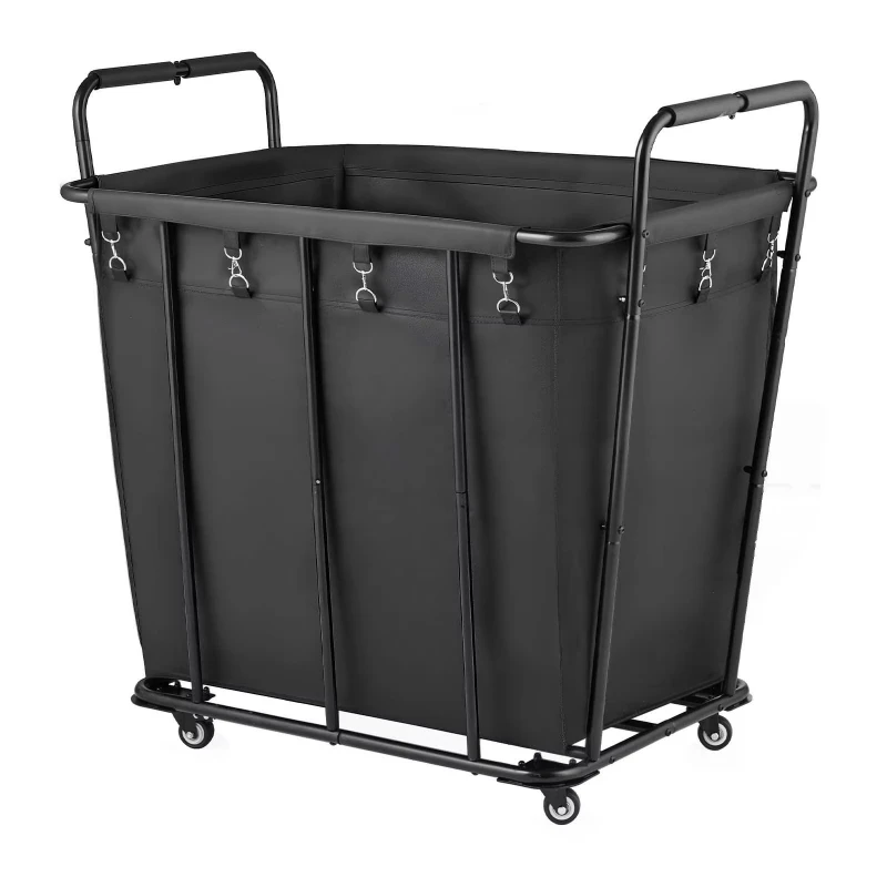 Large-capacity heavy-duty rolling van with rotating wheels and waterproof lining