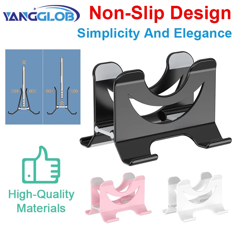 

Vertical Laptop Stand Desktop Gravity Holder ABS Plastic Notebook Dock Space-Saving forMacBook/Surface/HP/Dell ForChrome Book