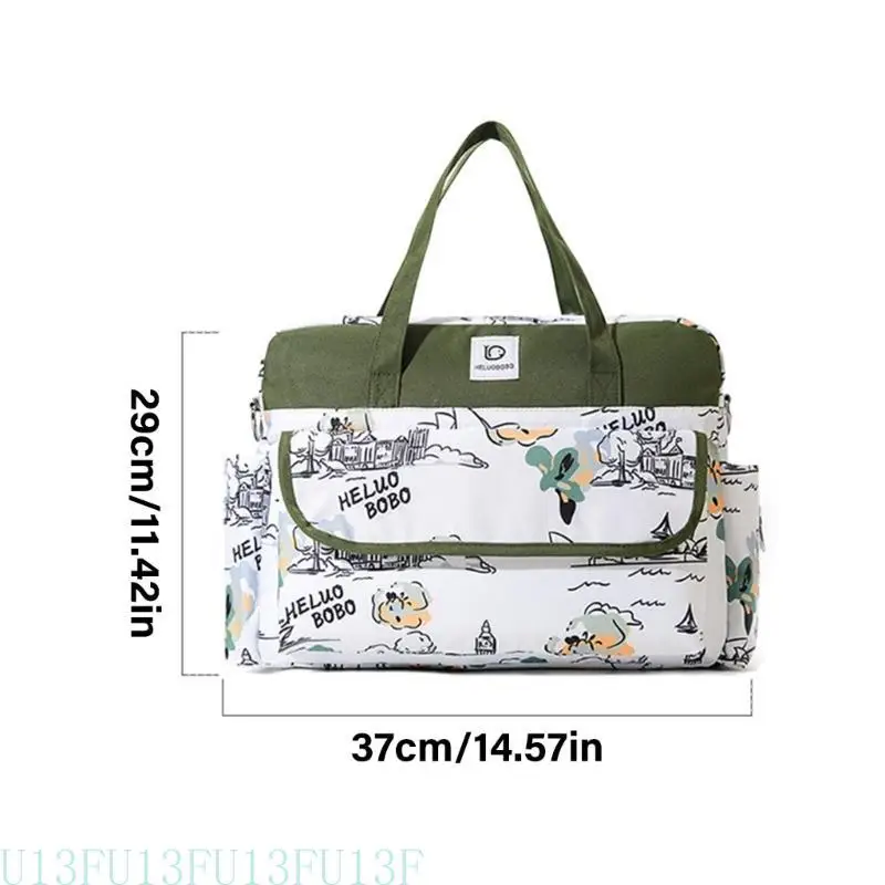 

U13F Diaper Carrying Versatile Baby Travel Bag Contemporary for City Life Adventures