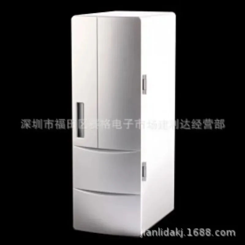 Mini Usb Fridge Freezer Cans Drink Cooler Warmer Travel Refrigerator Icebox Car Office Use Portable Insulin Refrigerator - view 6