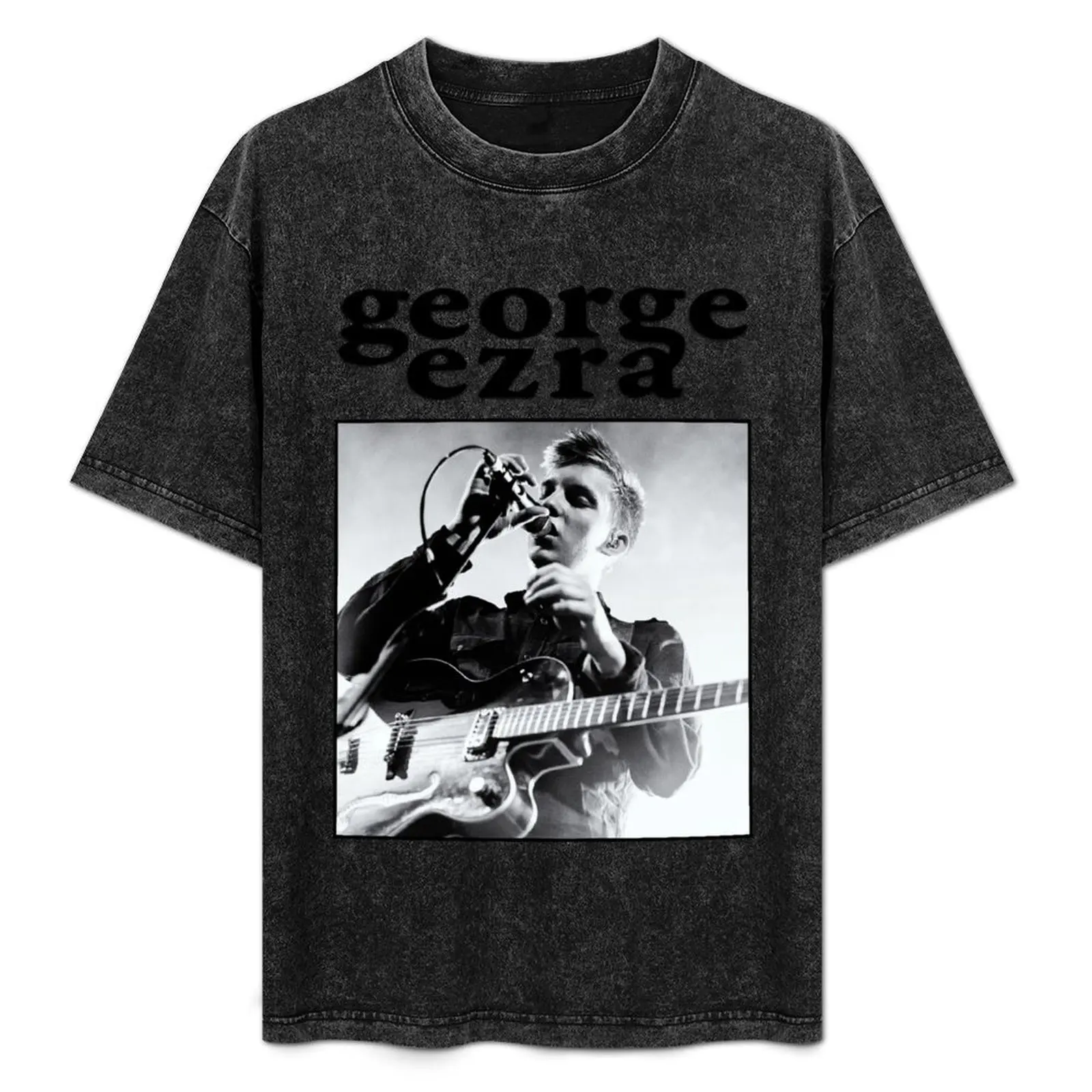

Футболка George Ezra, повседневный минималистичный топ с короткими рукавами