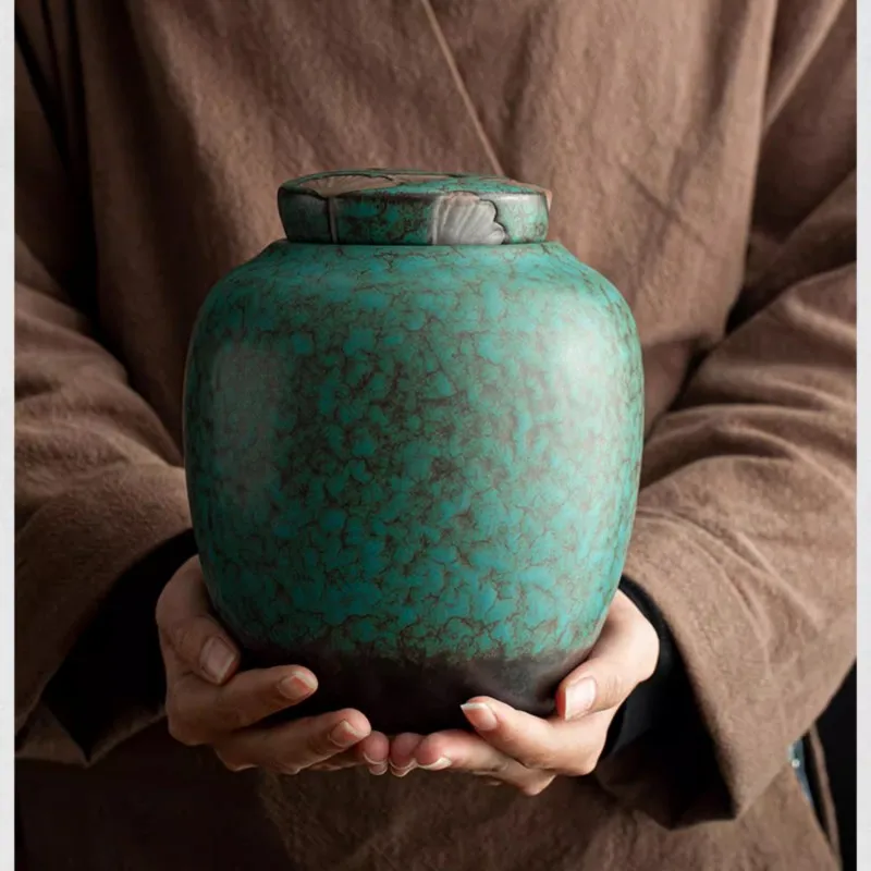 ceramic-memorial-pet-urn-seal-pot-big-keepsake-casket-porcelain-jar-human-ashes-storage-memento-burial-holder-engraved