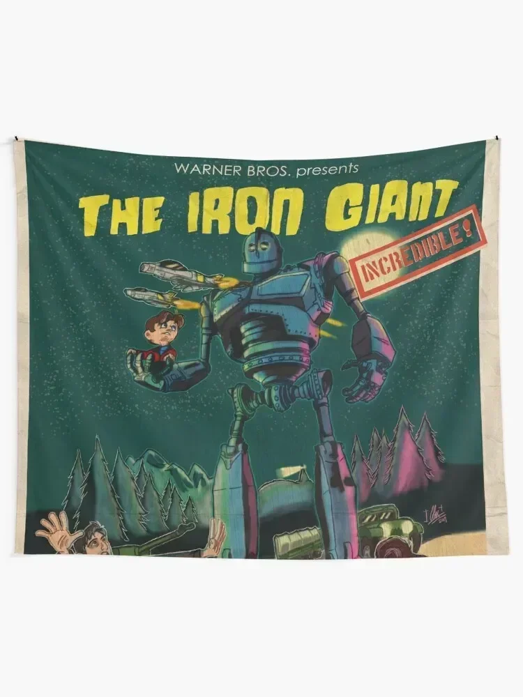 The Iron Giant 20th Anniversary Poster Tapestry House Decoration Outdoor Decoration Tapestry