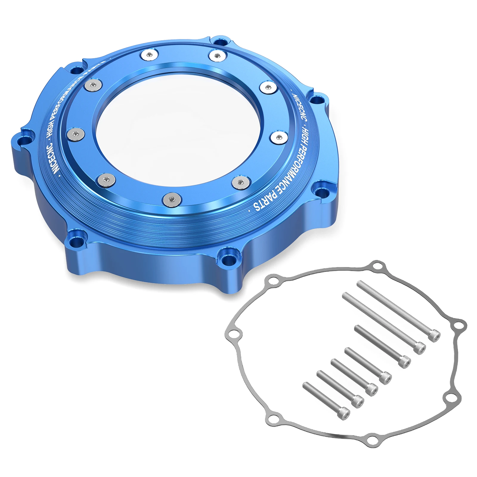 NICECNC Für Yamaha YFZ450R 2009-2023 ATV Motor Klare Kupplungsabdeckung Schutzabdeckung Für Yamaha YFZ450 2006-2009 – Detail 7
