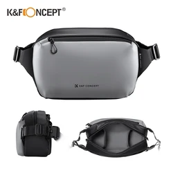 K&F Concept Alpha 10L Camera Accessories Bag Waterproof Carrying Adjustable  Shoulder Bag ,for SLR DSLR Camera Accessories