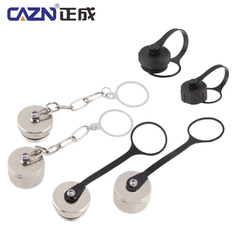 Best Selling M16 Protection Cap Plastic&All-Metal Dust Cover Outdoor IP67 Dustproof Cap For Automation Equipment