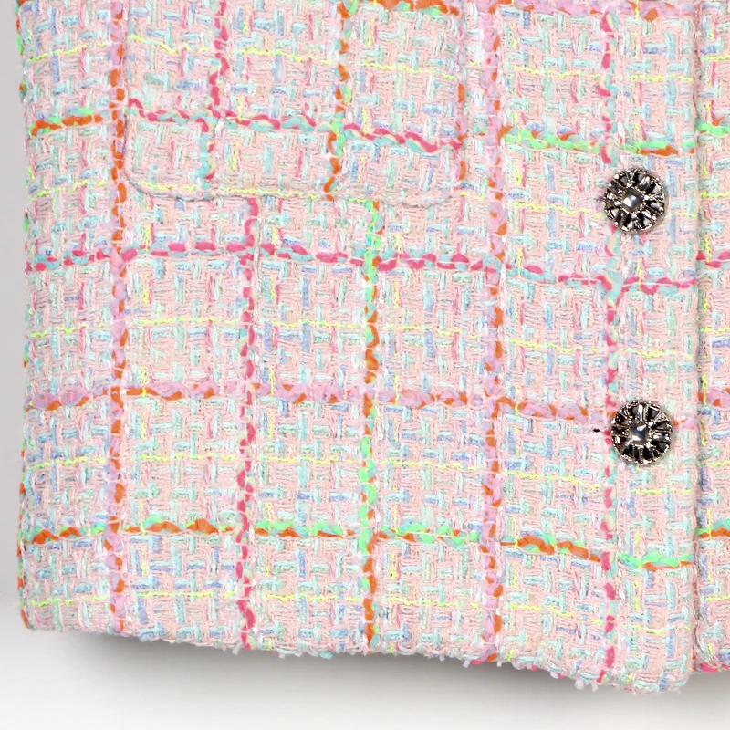 2025 fashionable and elegant lapel light luxury socialite style high-end temperament design sleeveless tweed vest vest