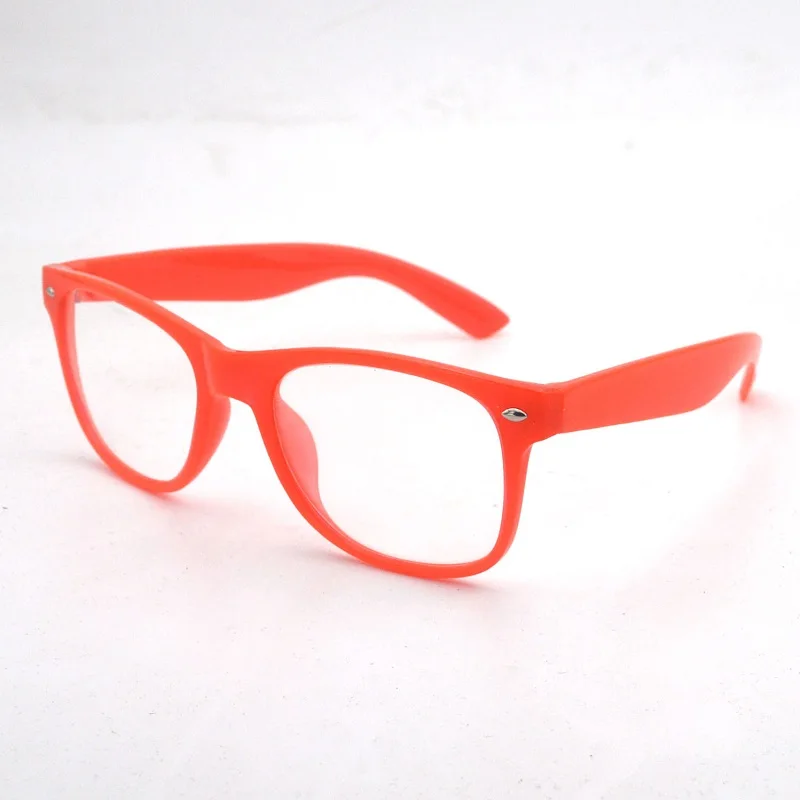 

Glow in the dark Orange chromadepth 3d glasses