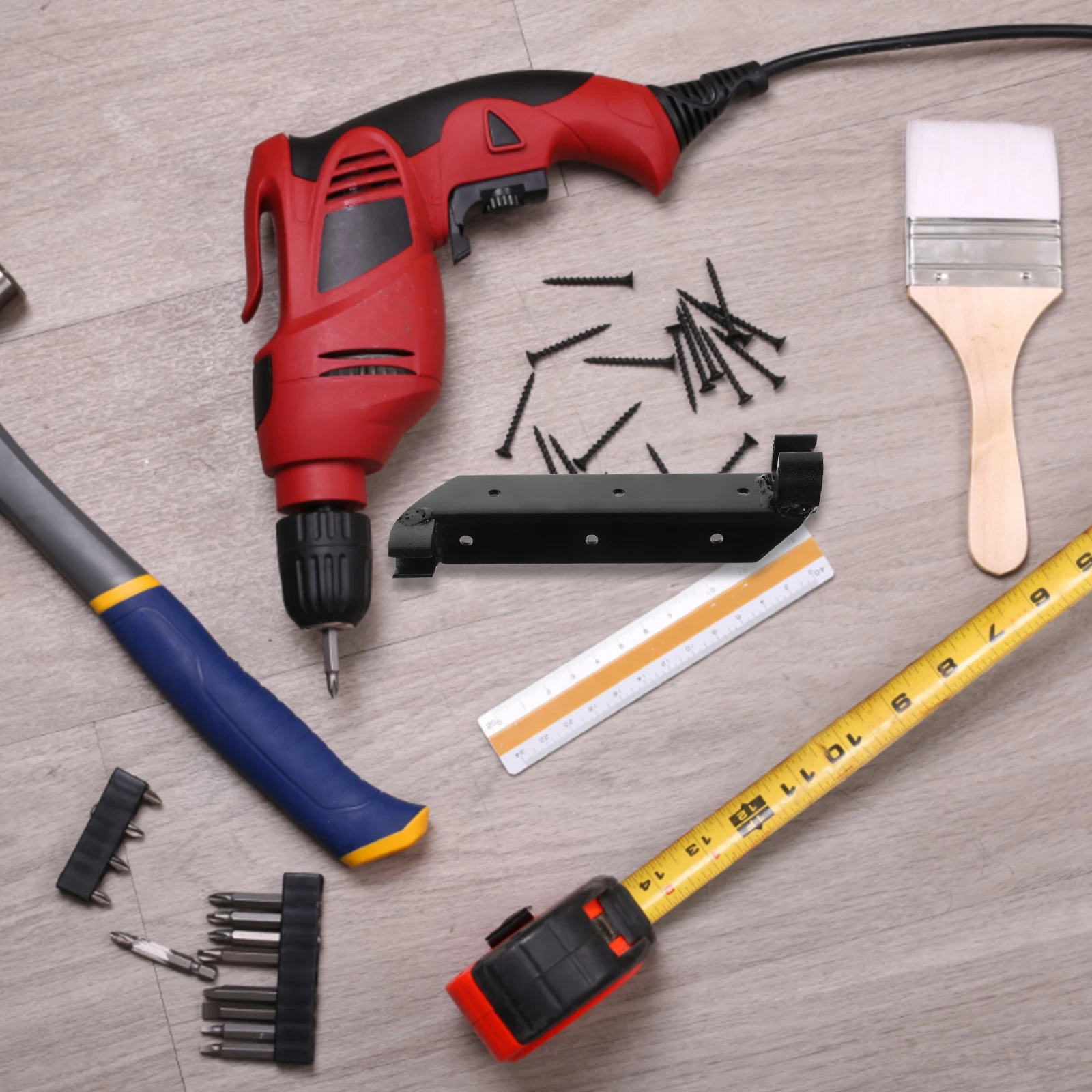 

Ceiling Socket Wrench 10mm+14mm Dual Head Steel Construction Practical Machinist Tool Integrated Design For Efficient