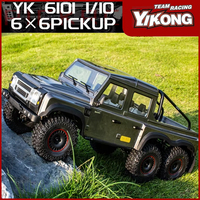 YIKONG RC Car YK6101 1/10 Scale 6WD Off-Road Pickup Climbing Truck Electric Remote Control Model Car – Perfect Gift Choice