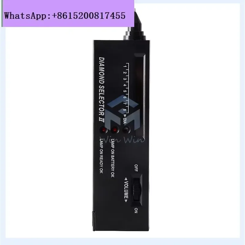 1PCS Second Generation Thermal Conductivity Tester Diamond Drill Bit Hardness Pen No Batteries Required Portable Gemstone
