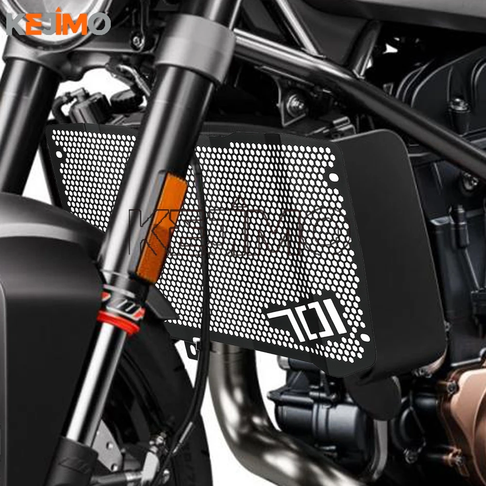 

Защитная решетка радиатора из алюминия для мотоциклов Husqvarna Svartpilen 701, Vitpilen 701, 2019, 2020, 2021 годов выпуска