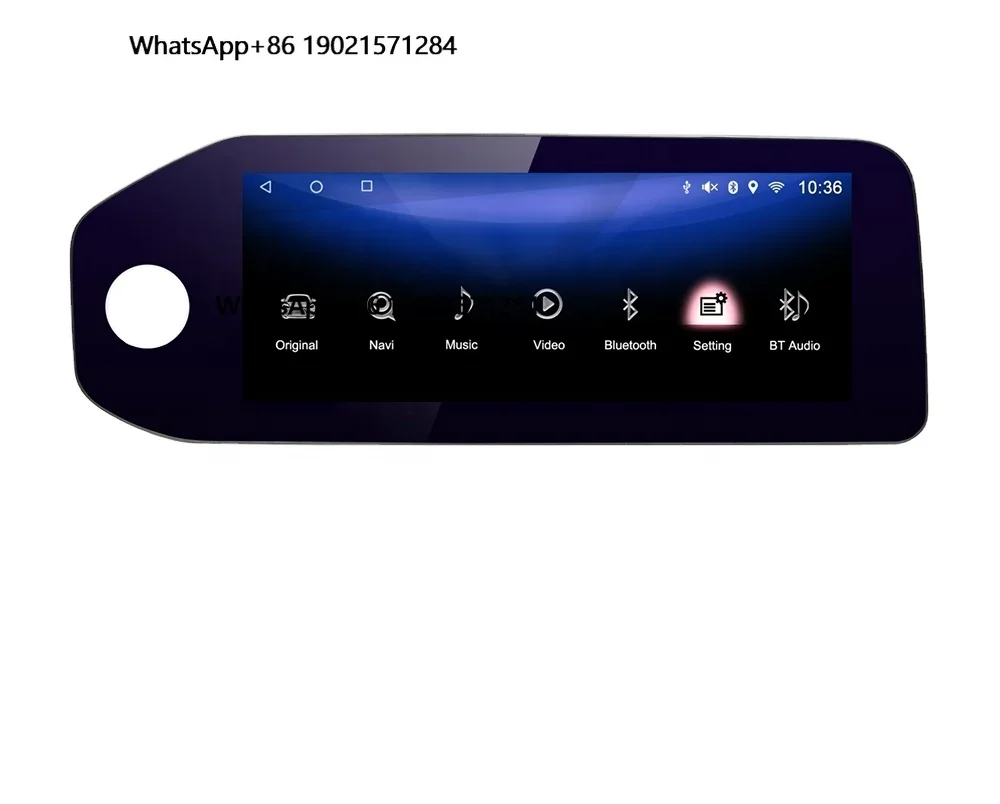 

12.3 Inch Android Auto Car Radio GPS Navigation Touch Screen Stereo Multimedia Video Player Radio Tuner Lexus ES 2012-2014 DVD