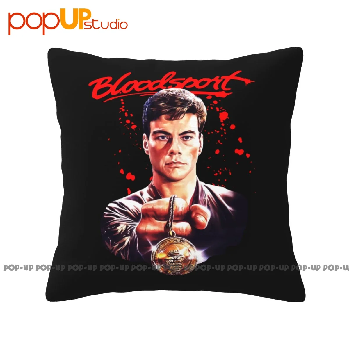 Silky Dim Mak Bloodsport P-149 Pillowcase Throw Pillow Cover Natural Thickened Home Decorative