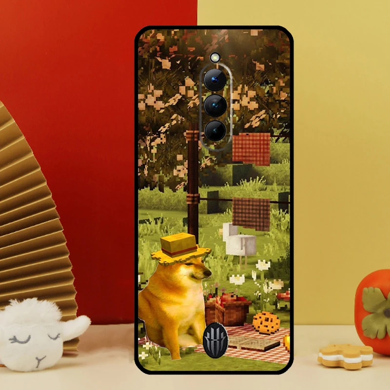 حافظة Doge Meme Cheems لهاتف Nubia Red Magic 10 8 9 Pro Plus 6 7 6S 7S Pro 5G 6R RedMagic 9S 8S Pro Plus #6