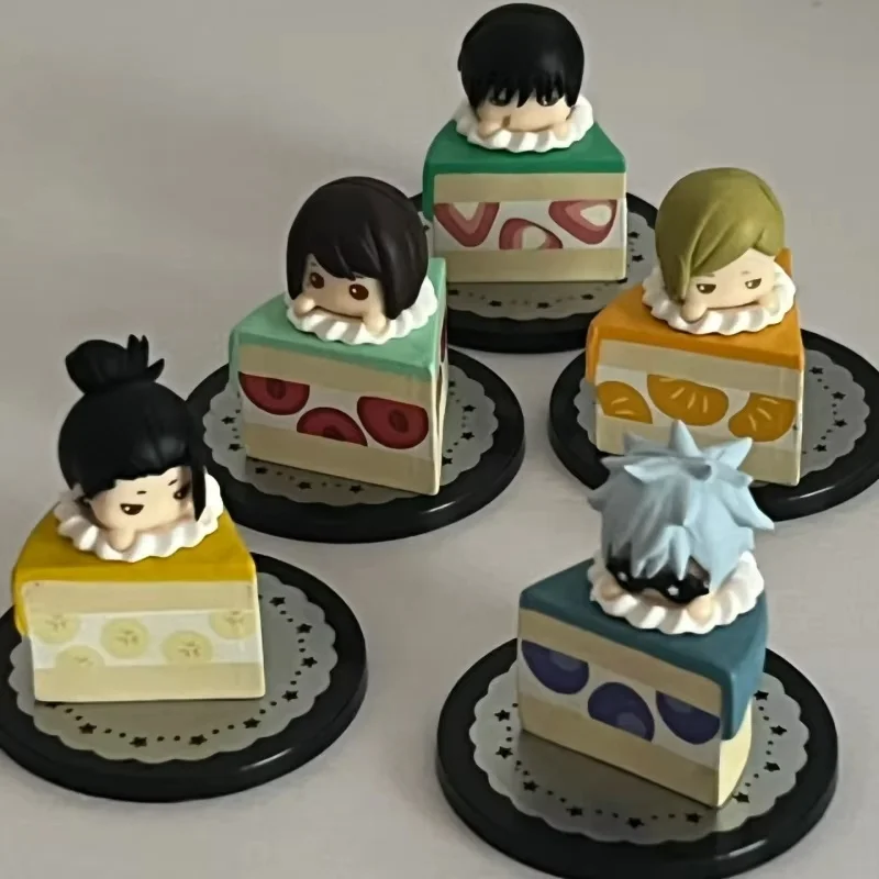 In Voorraad Jujutsu Lijn Acchion Figuur Slaap Gashapon Ka R en geluid Ornament Wederzijdse Hulp Satoru Shoko's Ieiri Shoko Nanami Kento Model en Y