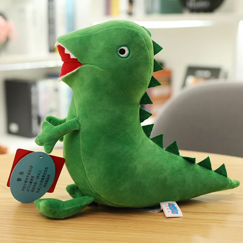 

Динозавр Тедди Свинка Пеппа Плюшевая Свинья Детская Игрушка Высокое Качество 19 см Медведь Мягкая Аниме Брелок Кукла Детские Подарки На День Рождения