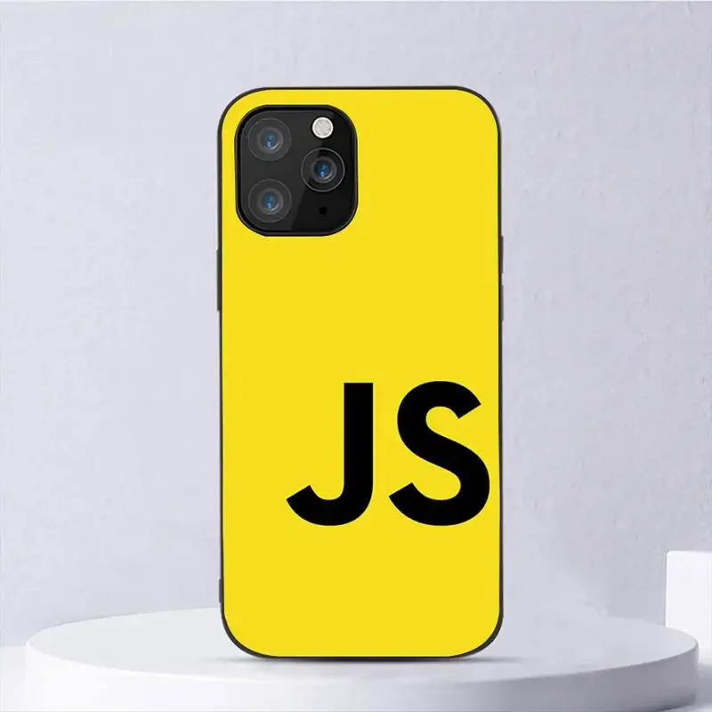 NodeJS JavaScript Accessories Phone Case For iPhone 11 12 Mini 13 14 Pro XS Max X 8 7 6s Plus 5 SE XR Shell