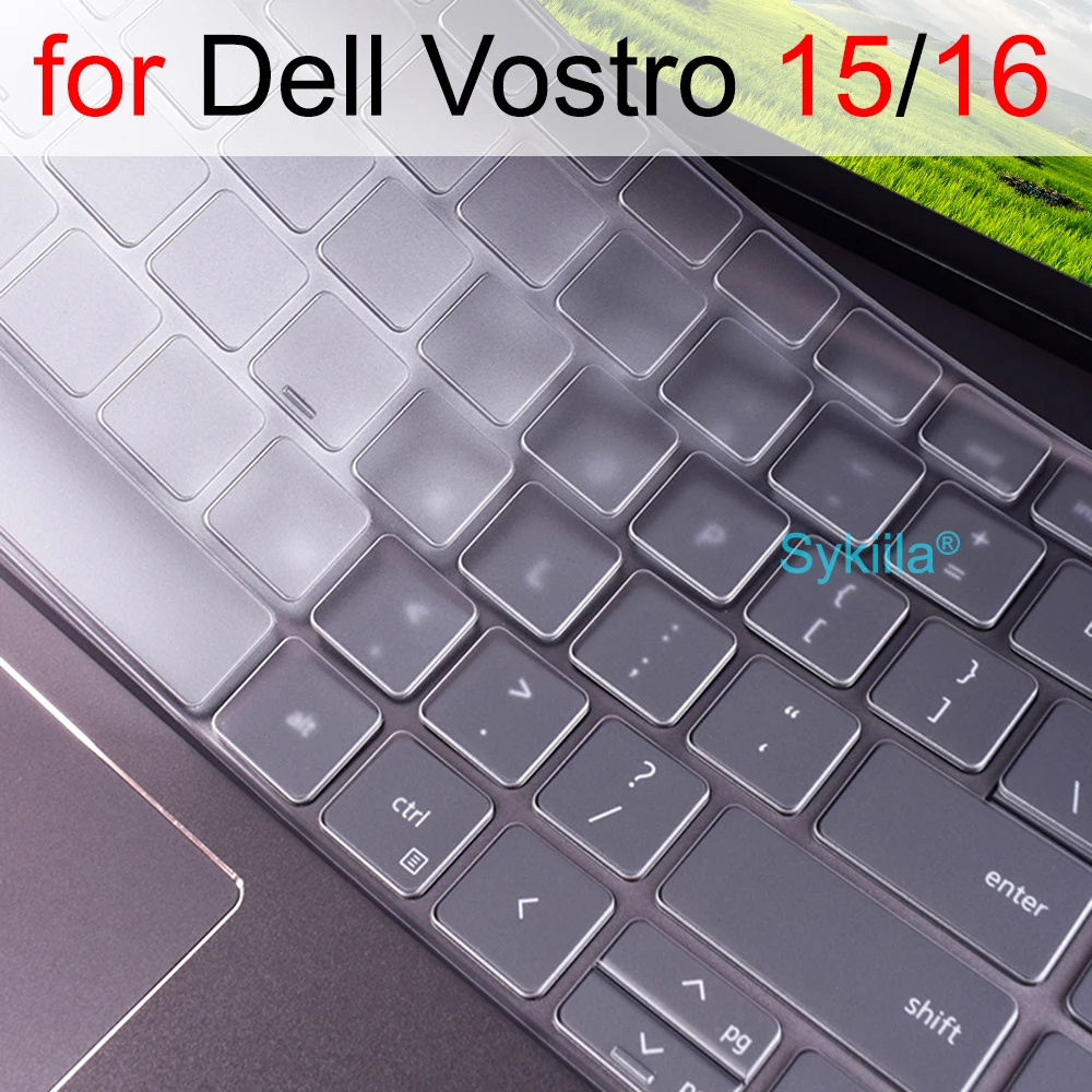 

Чехол с клавиатурой для Dell Vostro 15 16 3000 5000 7000 3515 3525 3510 5510 5515 5620 5625 7510 7620 Силиконовый защитный чехол