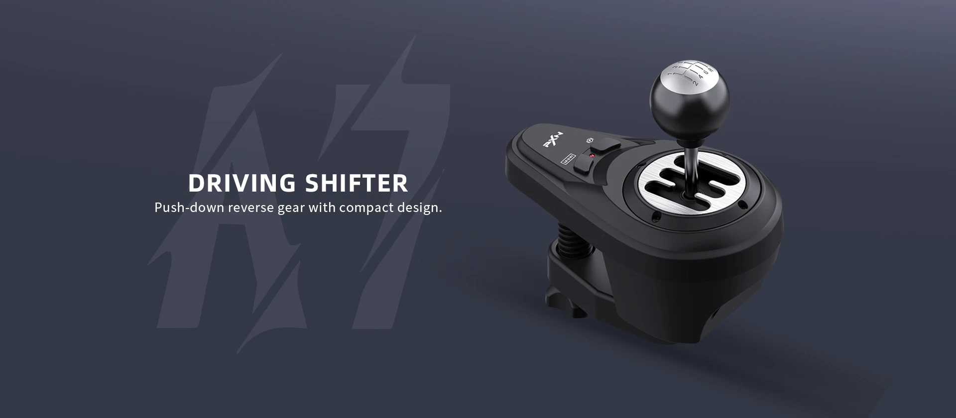 Pxn A7 Six Speed H Pattern Simulator Shifter For Pc, Pxn-v10, Pxn-v12lite, Pxn-v12 Gaming Wheel And Thrustmaster Wheels