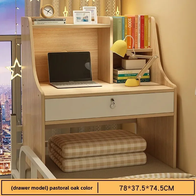 

Bed Computer Desk College Student Dormitory Writing Table Lazy Study Table Dormitory Bunk Desk Small Table