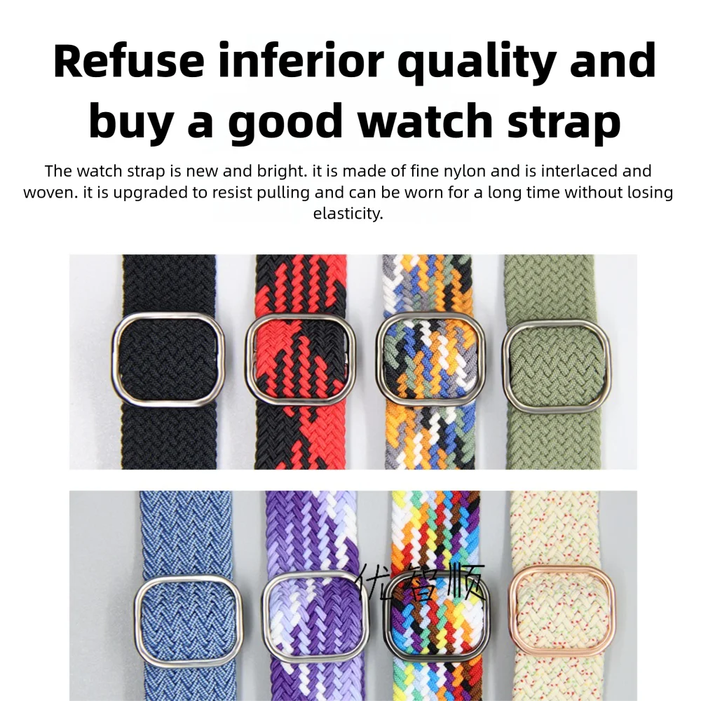 Correa de reloj elástica tejida de nailon para Redmi Watch 3, hebilla de Metal de liberación rápida, correa de reloj inteligente ajustable transpirable para hombres y mujeres