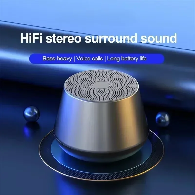 2026 Hot K3PRO Mini Bluetooth Speaker Wireless Portable Outdoor Music Player 3D Stereo with HD Call Microphone 800mAh