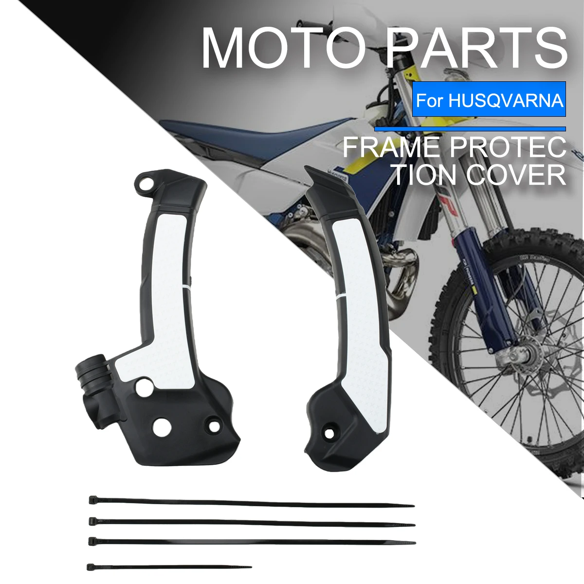 

Motorcycle Accessories Frame Protection Cover For HUSQVARNA TC TE TX FC FE FX 125 150 250 300 350 PRO 450 501 501S 501W 23-25