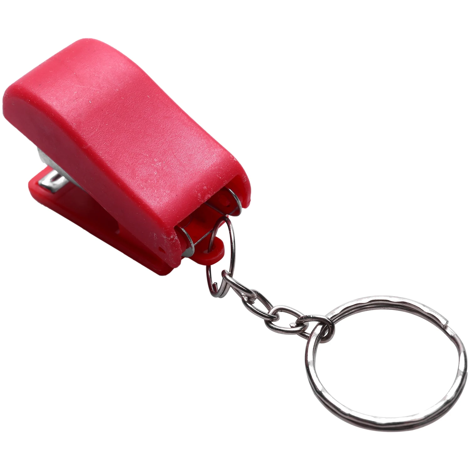 طقم دباسة بلاستيكية صغيرة للقرطاسية ، دباسة متعددة الألوان ، ملحقات مكتب ورقي ، 1: * *