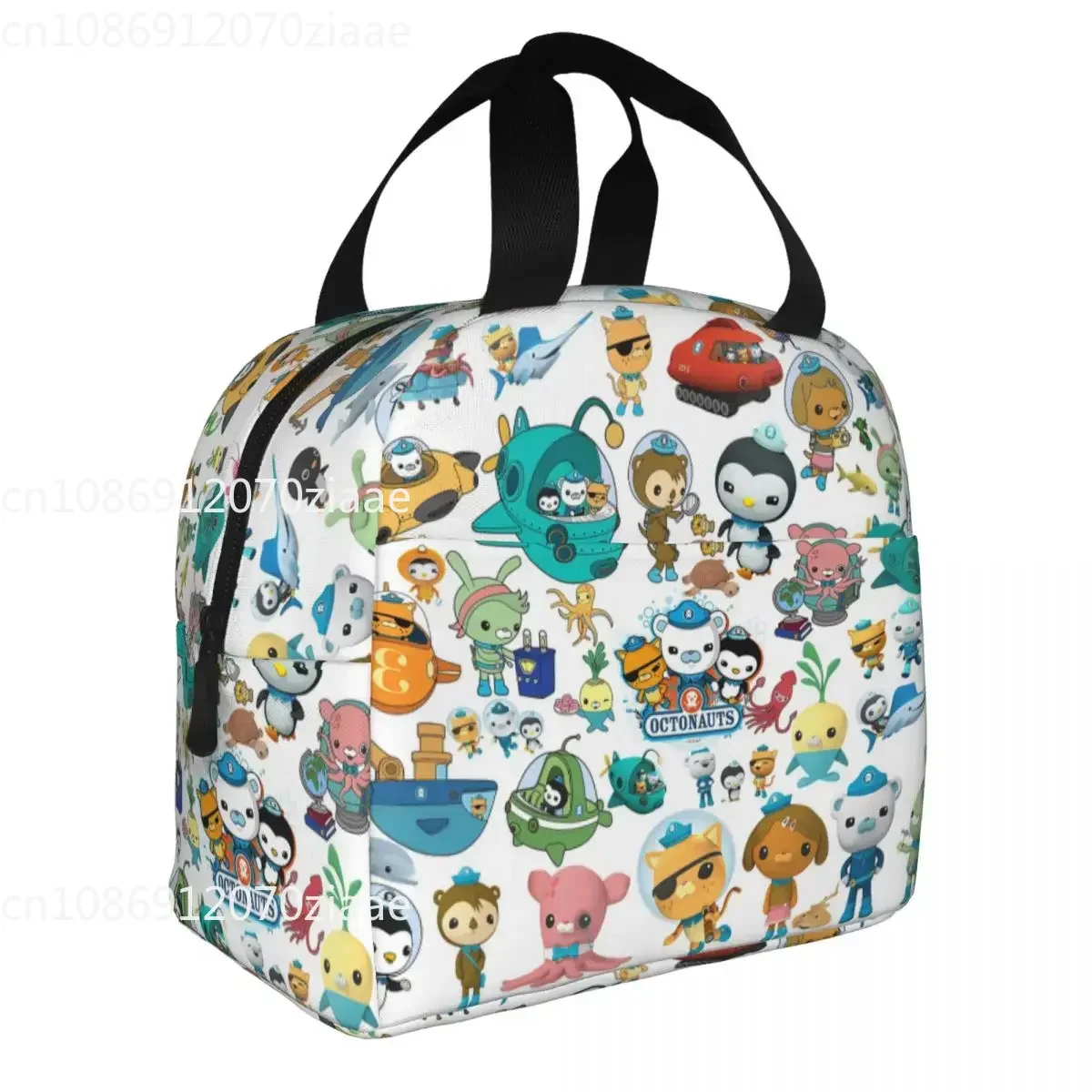 The Octonauts Collage Insulated Lunch Bag Thermal Bag Meal Container Cute Cartoon Anime Lunch Box Tote Bento Pouch Outdoor