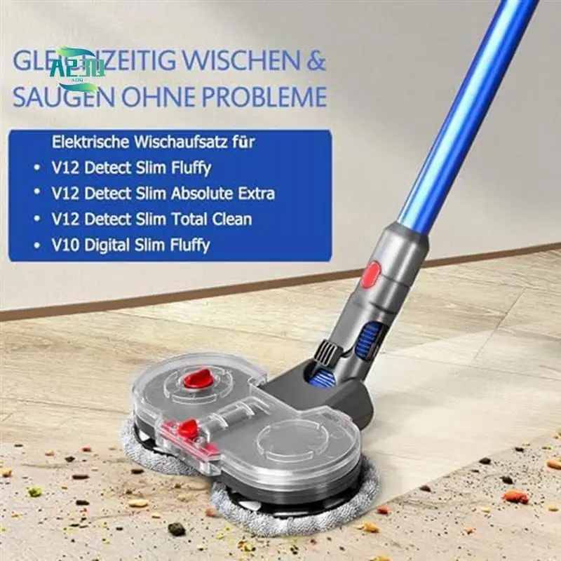 

A23Q-Mop Attachment For Dyson V7 V8 V10 V11 V15 Vacuum Cleaner With Water Tank Floor Cleaning Replaceable Accessories
