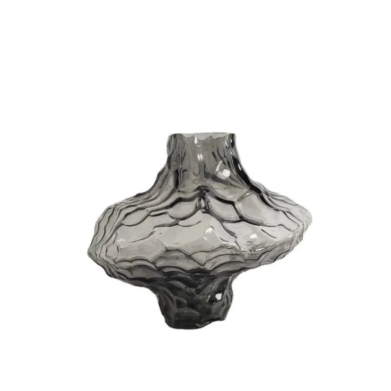 Nordic Valley Glass Vase Denmark Canyon Living Room Transparent Flower Arrangement, Gifts Available,