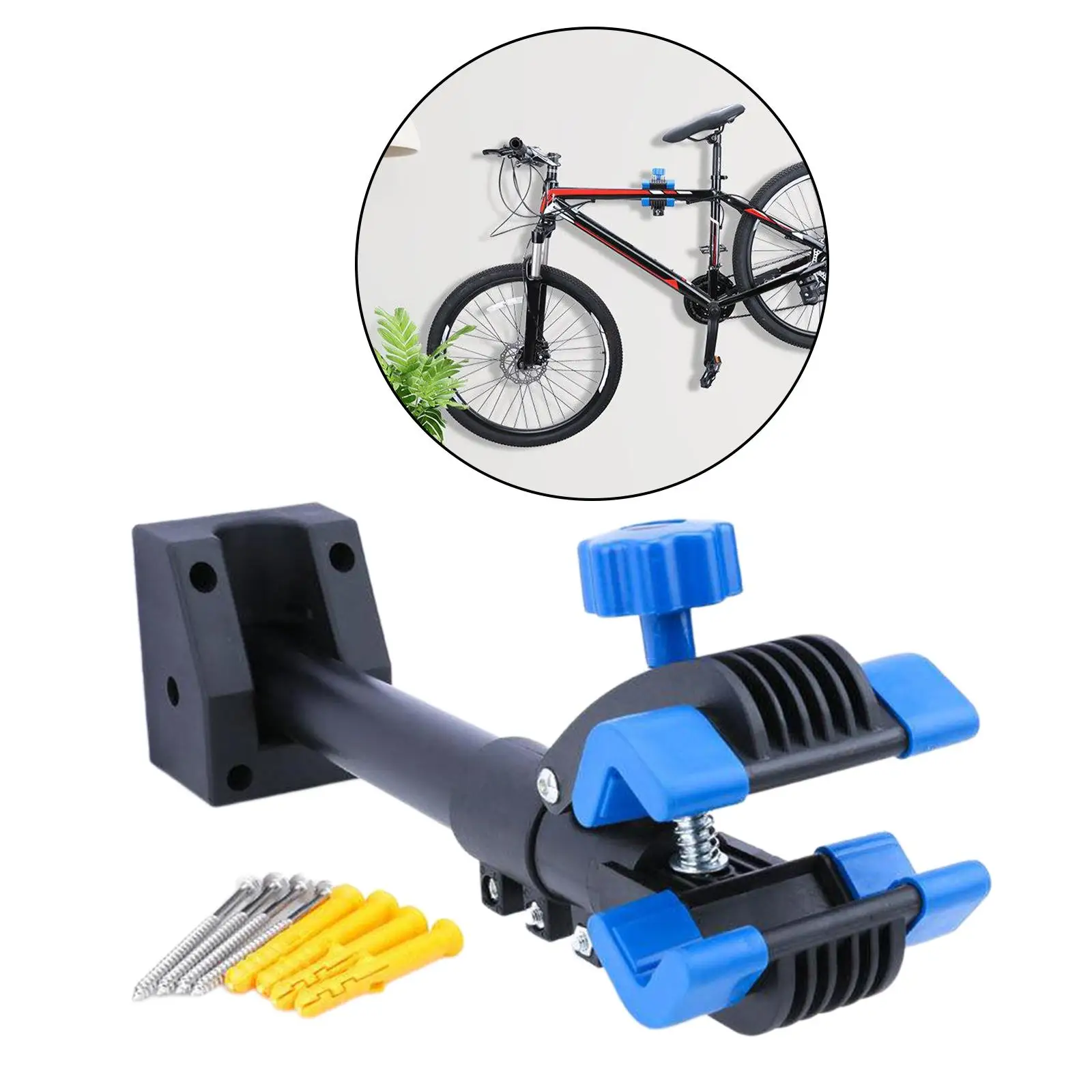 Adjustable Stand Maintenance Clamp Holder Garage Mechanic Folding Clamp Bike Workstand Hanger