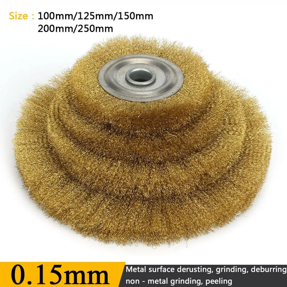Flat Steel Wire Wheel Brush 5