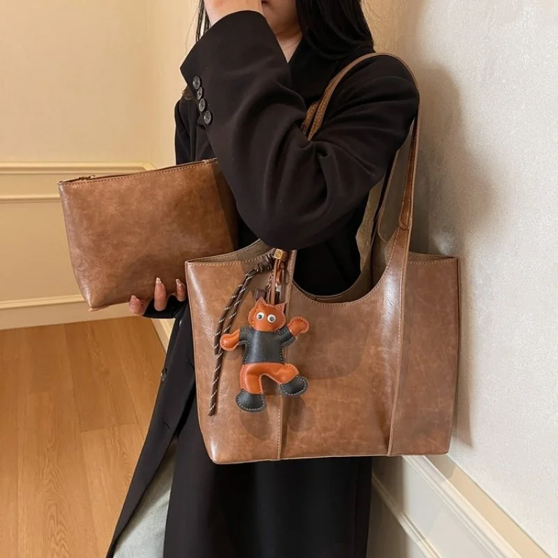 

Popular Classic Elegant Leather Tote Bags Women's Crossbody Bag Shoulder Bag Luxury Brand For Ladies