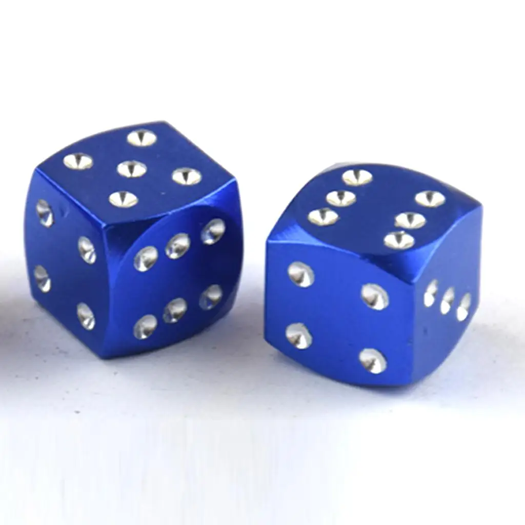 4 قطع من أغطية صمامات الغبار على شكل مكعب، سيارة ريترو أصلية وممتعة