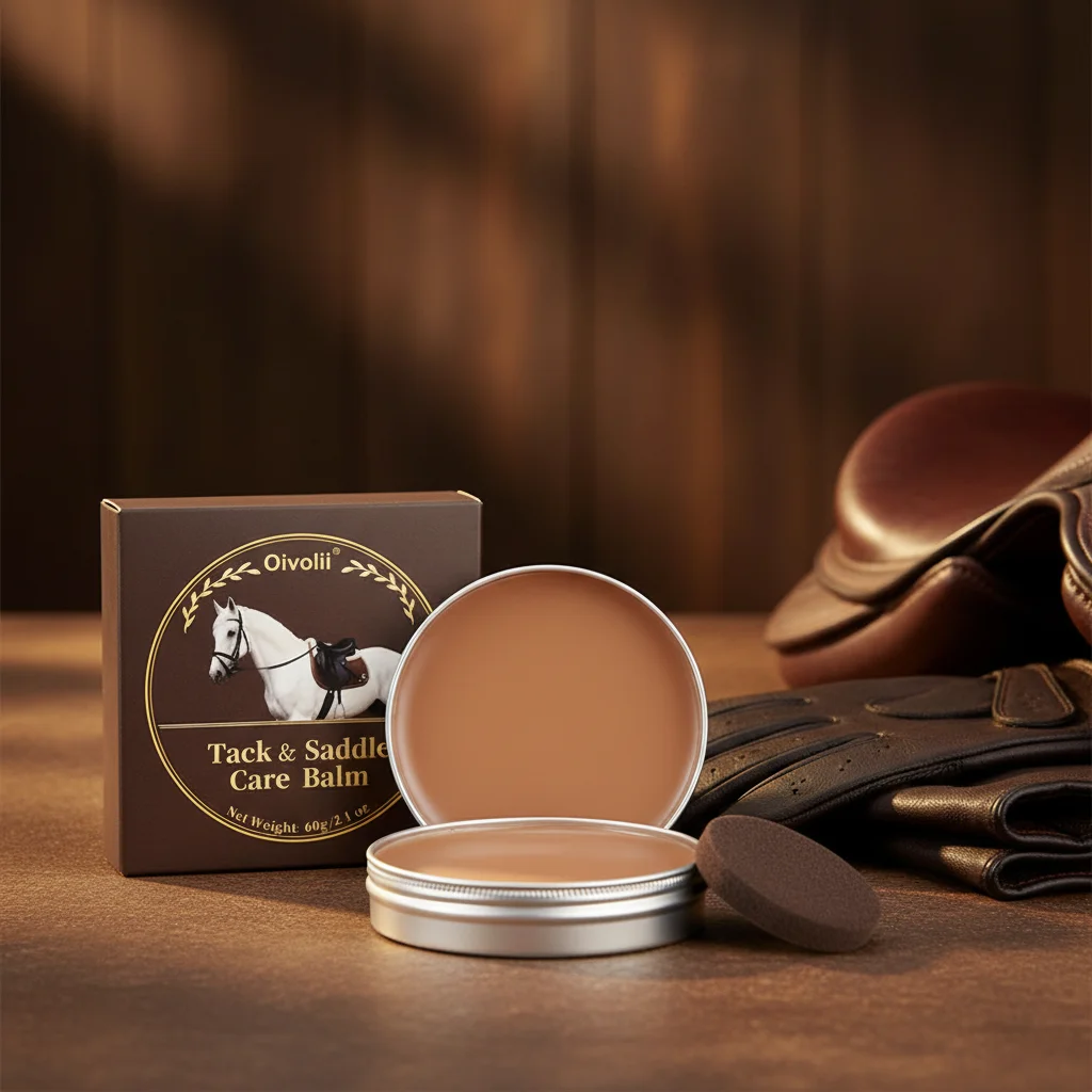 Leather Care Balm For Saddle-Equestrian Supplies With Natural Ingredients - view 2