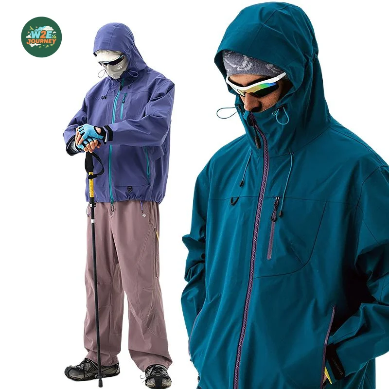 

MAQVOB Top Quality EU US Size Luxury Outdoor Wear Two in One Waterproof Jacket Functional Sports Cycling Camping Hiking Jacket