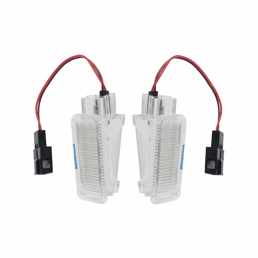 ANGRONG – 2x Canbus LED pour porte bagages, lampe de coffre intérieur pour Audi A3 8P A4 B6 B8 A5 A6 C5 A8 Q5 Q7 TT