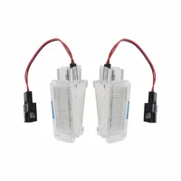 ANGRONG 2x Canbus LED Luggage Door Courtesy Footwell Light Interior Trunk Boot Lamp For Audi A3 8P A4 B6 B8 A5 A6 C5 A8 Q5 Q7 TT