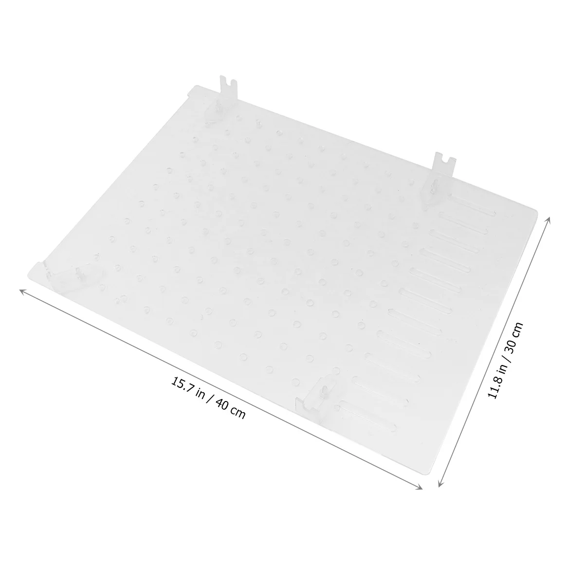 

4pcs Acrylic Tank Isolation Plate Fish Segregation Board Aquarium Baffle Fry Breeding Protection Flat Smooth Safe Durable Easy