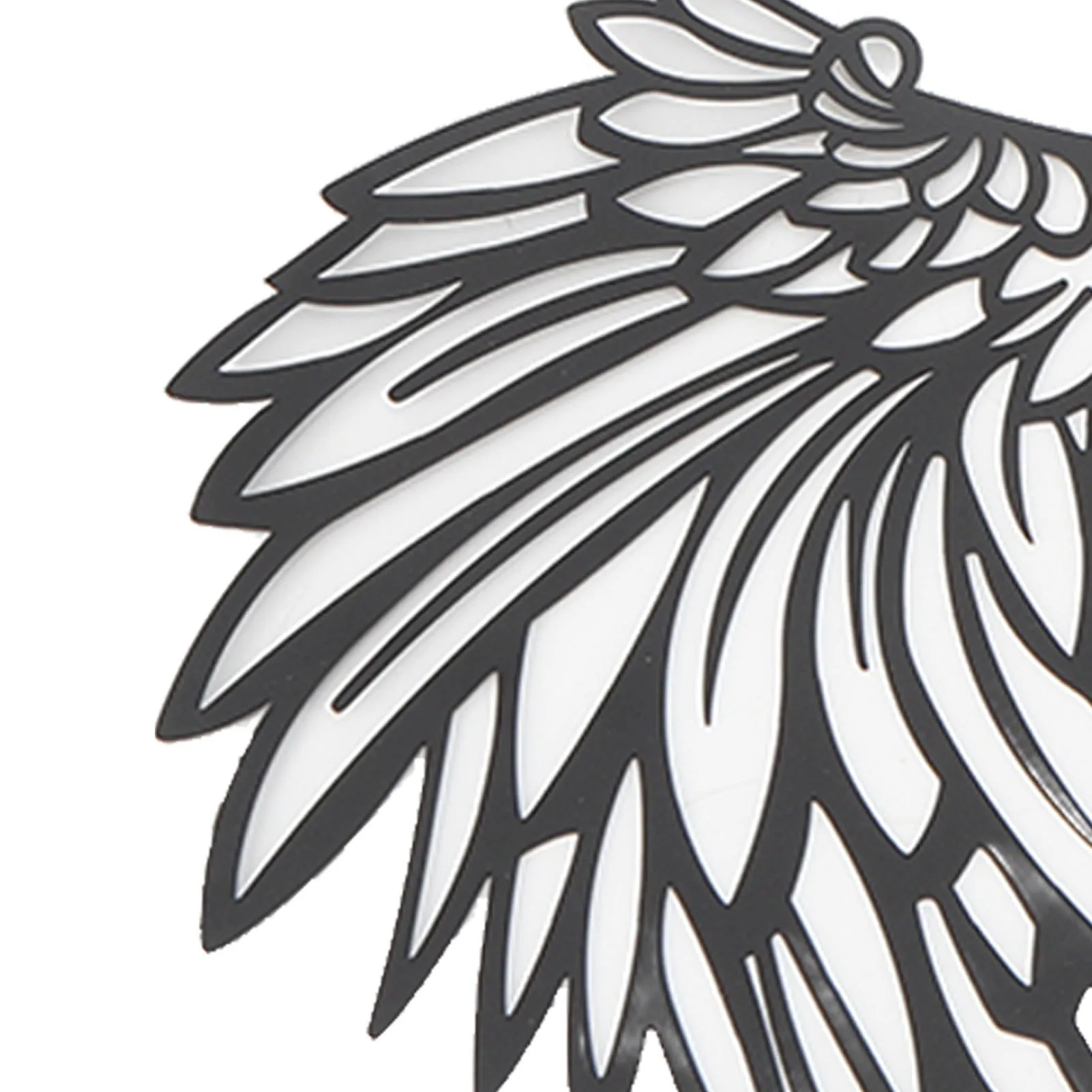 New Iron Angel Wings Wall Decor Integrated Lights Wall Mounted Decorative Wall Art Sculpted Wall Hanging Decor Home Decor