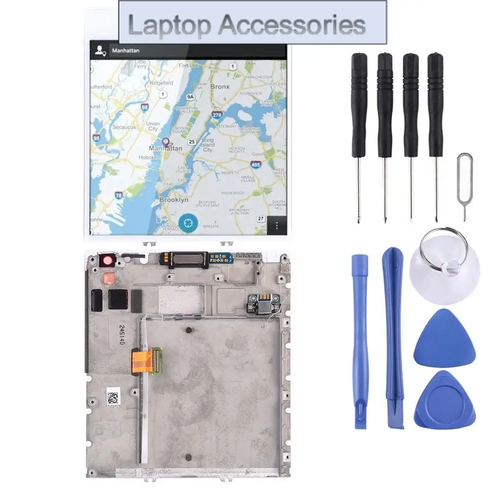 ЖК-экран HJ и дигитайзер в сборе с рамкой для BlackBerry Passport Q30 ЖК-экран HJ и дигитайзер в сборе с рамкой для BlackBerry Passport Q30