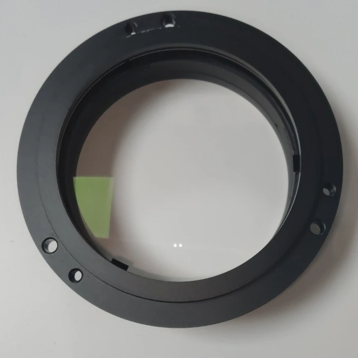 154mm Durchmesser Dublett-Refraktor Objektivlinse mit Großer Blende für Astronomisches Teleskop mit Metallhalterung