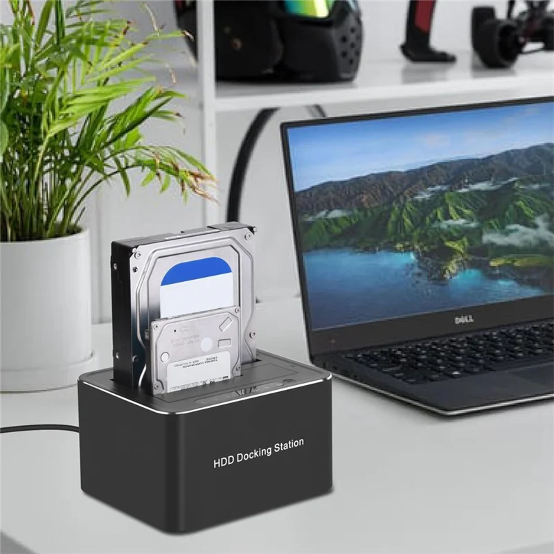 GFR5-USB 3.0 To SATA Dual Slot Hard Disk Base-EU Plug