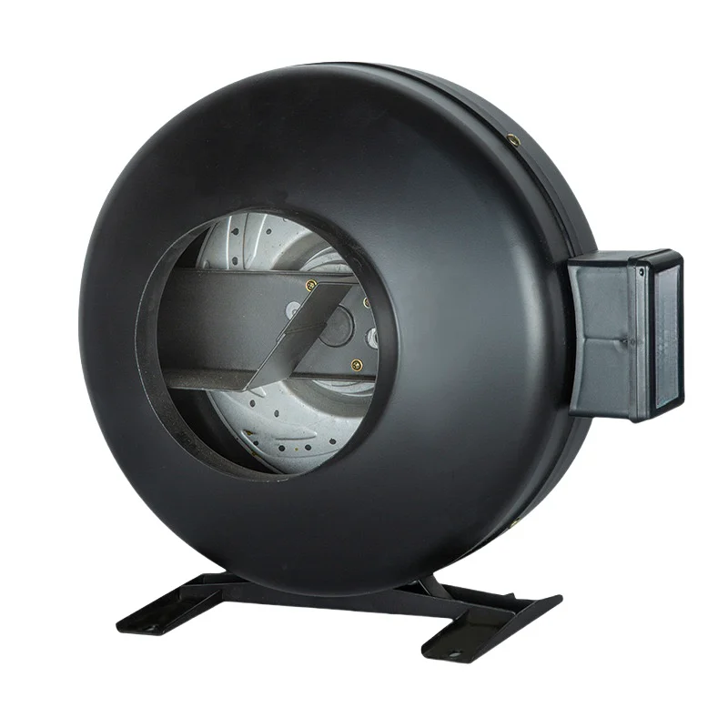 Hydroponic 8 Inch Customization Mixed Flow In-line Duct Fan for Grow Tent Silent Extractor Fan