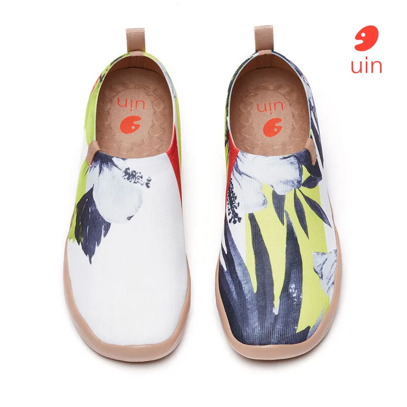 UIN 2022 Summer NEW Women's Walking Travel Shoes Slip On Flying weaving Casual Loafers Lightweight Comfort Fashion Sneaker