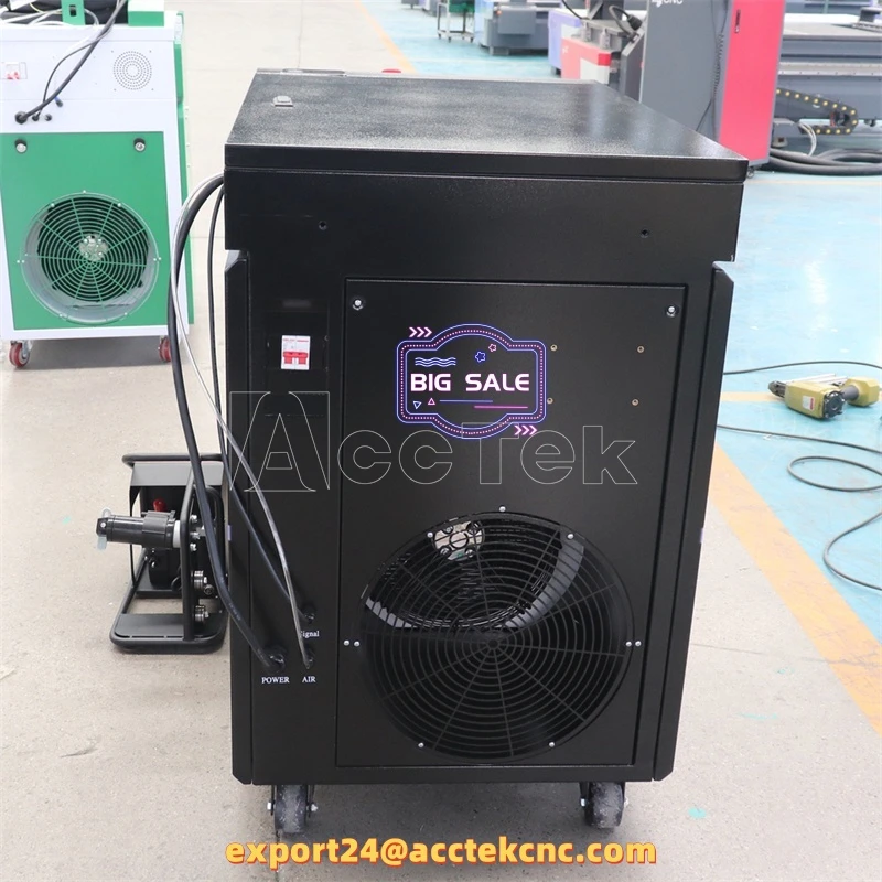 AccTek 1000W 1500W Ready Delivery Welding Equipment Multifunction Laser Welders Machine 2 In 1 Laser Cutting Welding Machine