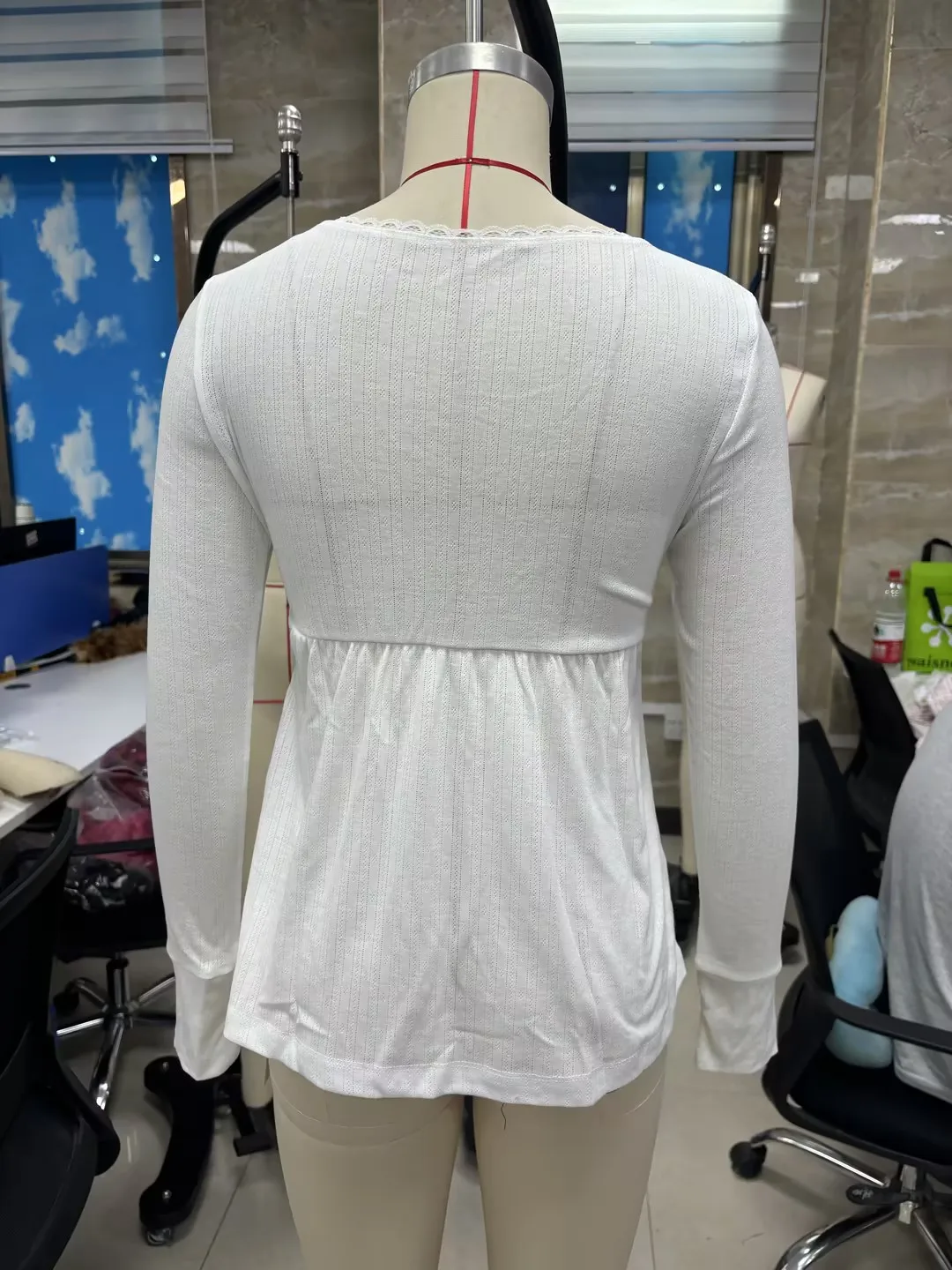 

Женские винтажные топы с длинными рукавами Y2k, рубашка с баской и кружевной отделкой, эстетичная туника в стиле феи в стиле гранж, верхняя уличная одежда