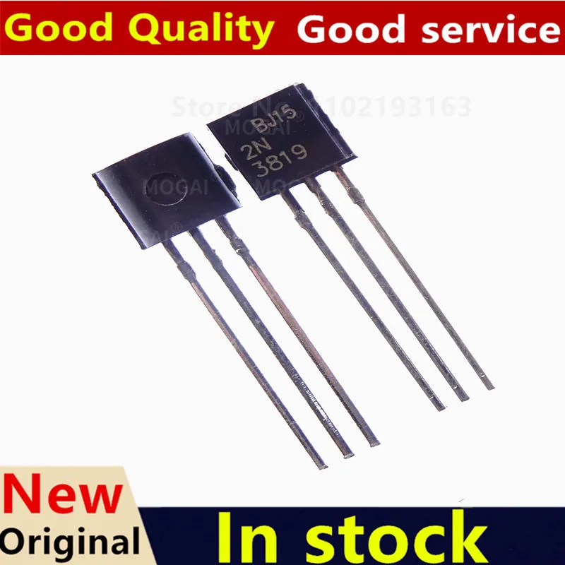 10pcs 2N7000 2N3819 2N4125 2N5060 2N5457 2N5458 2N5460 2N5484 2N5485 2N5486 2N5609 2N5771 2N6027 2N6517 BS170 BS107 BS208 BS250